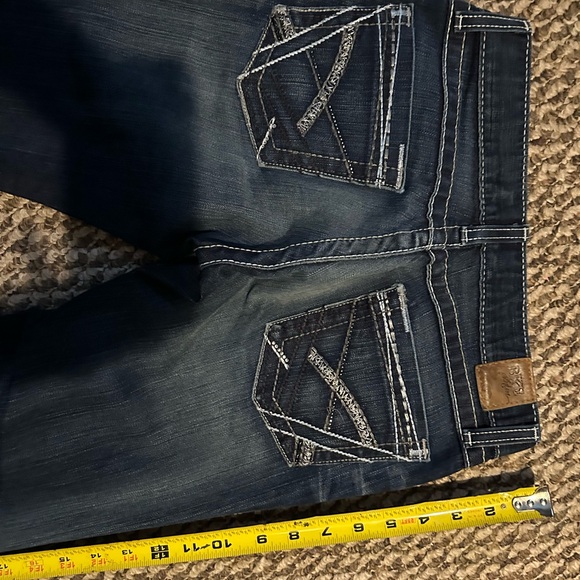 BKE Denim - BKE size 25 31  1/2 Dark Wash Jeans with Contrast Stitching
